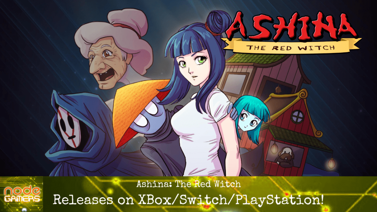 Ashina: The Red Witch – Releases on XBox/Switch/PlayStation!