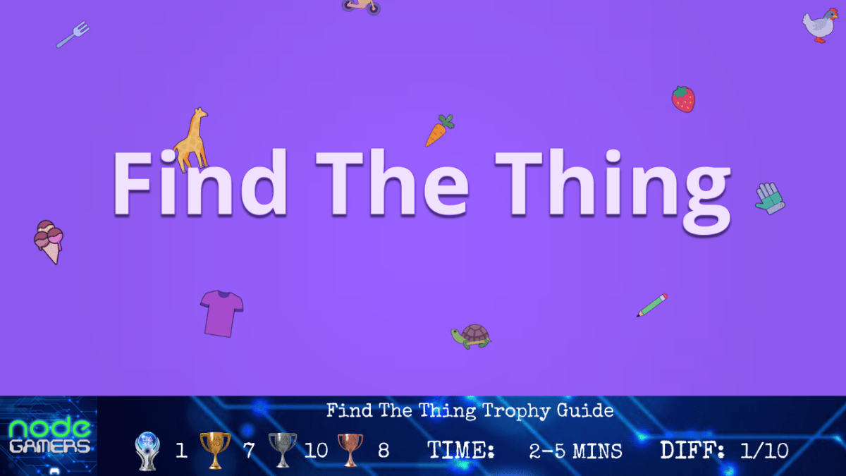 Trophy Guides – NODE Gamers