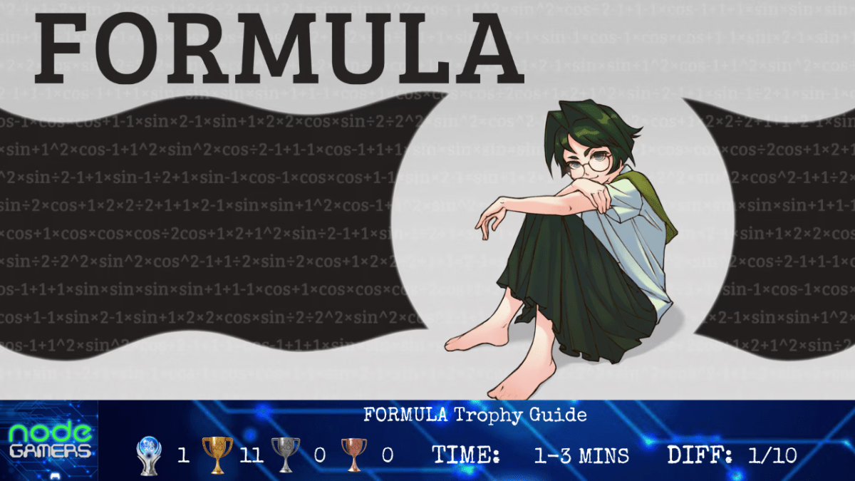 FORMULA Trophy Guide