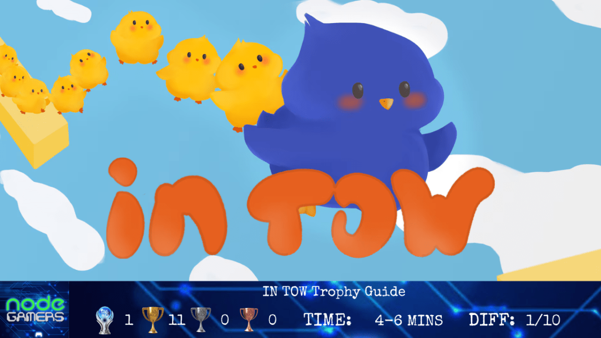 IN TOW Trophy&nbsp;Guide