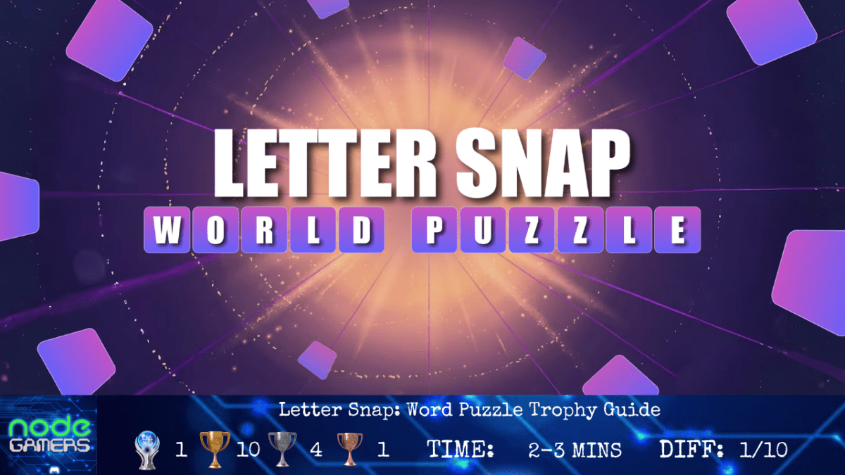 Letter Snap: Word Puzzle Trophy&nbsp;Guide